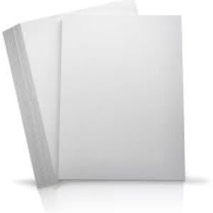 Plain White Edible Wafer Paper – A4 Sheets