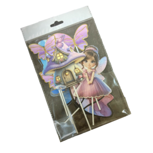 Premium Fairytale Theme Paper Cake Toppers (Ready to Use)
