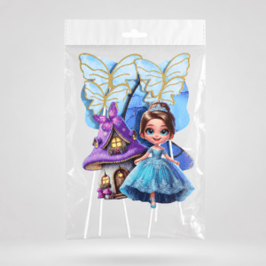 Premium Fairytale Theme Paper Cake Toppers (Ready to Use)