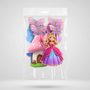 Premium Fairytale Theme Paper Cake Toppers (Ready to Use)