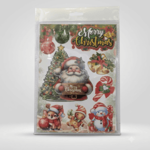 Xmas Theme Paper Cake Toppers