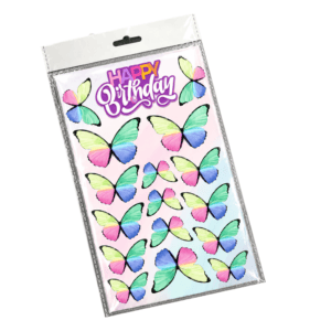 SweetCraft’s Paper Butterflies 16pcs (Non Edible)